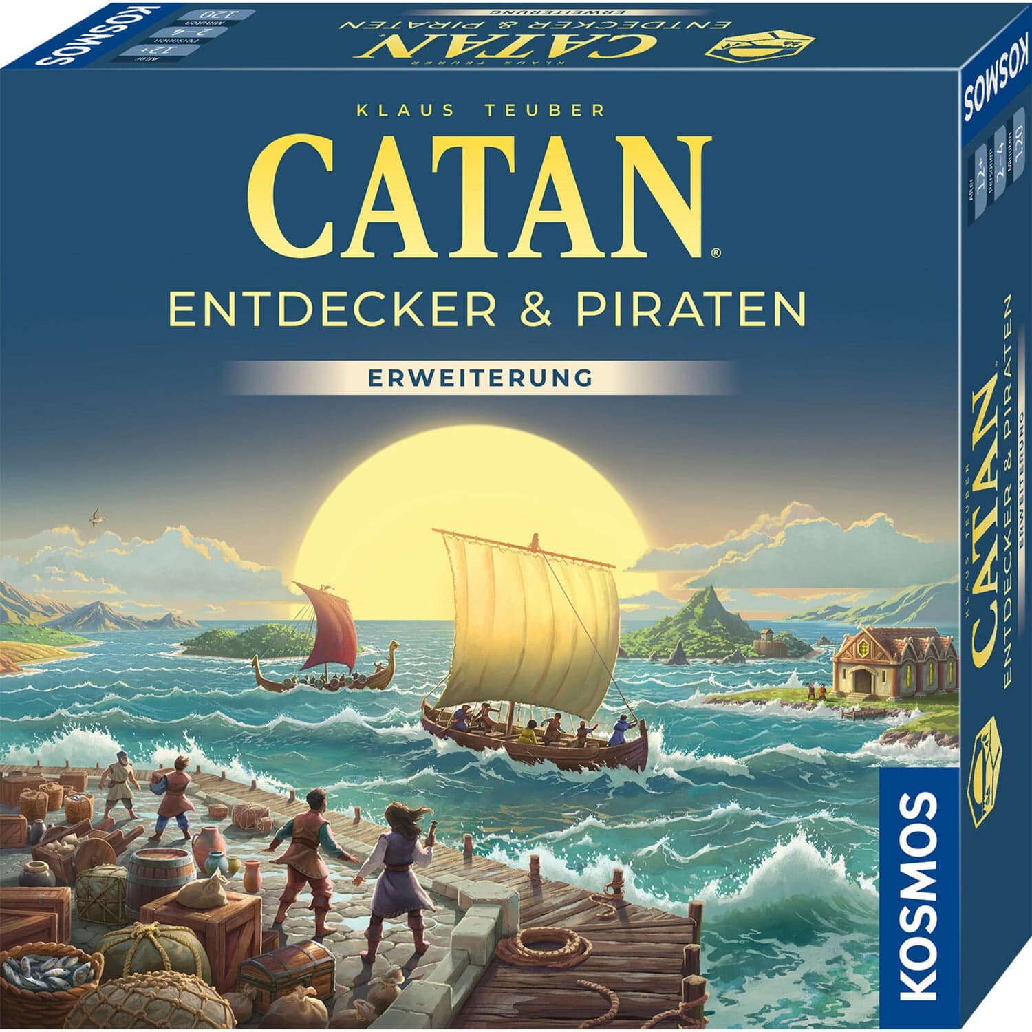 CATAN - Entdecker & Piraten, Brettspiel – Bild 1