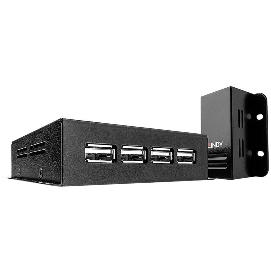 50m 4 Port USB 2.0 Cat.6 Extender, USB-Extender – Bild 1