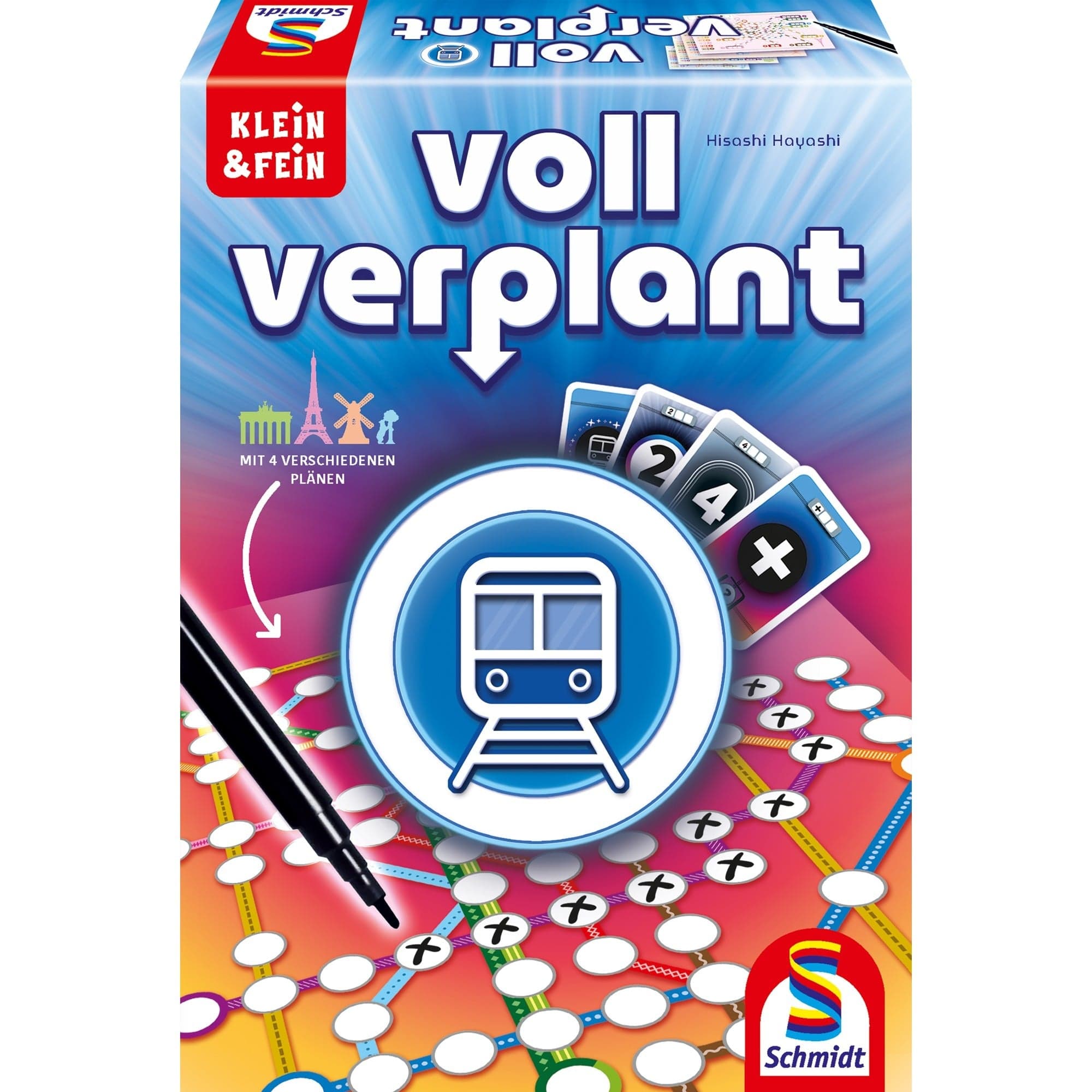 Voll verplant, Brettspiel – Bild 1