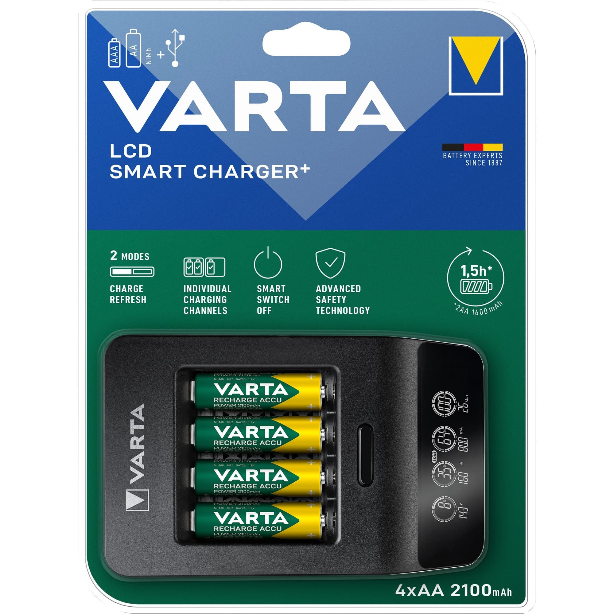 LCD Smart Charger+, Ladegerät – Bild 1