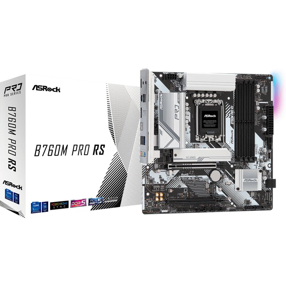 B760M Pro RS, Mainboard – Bild 1