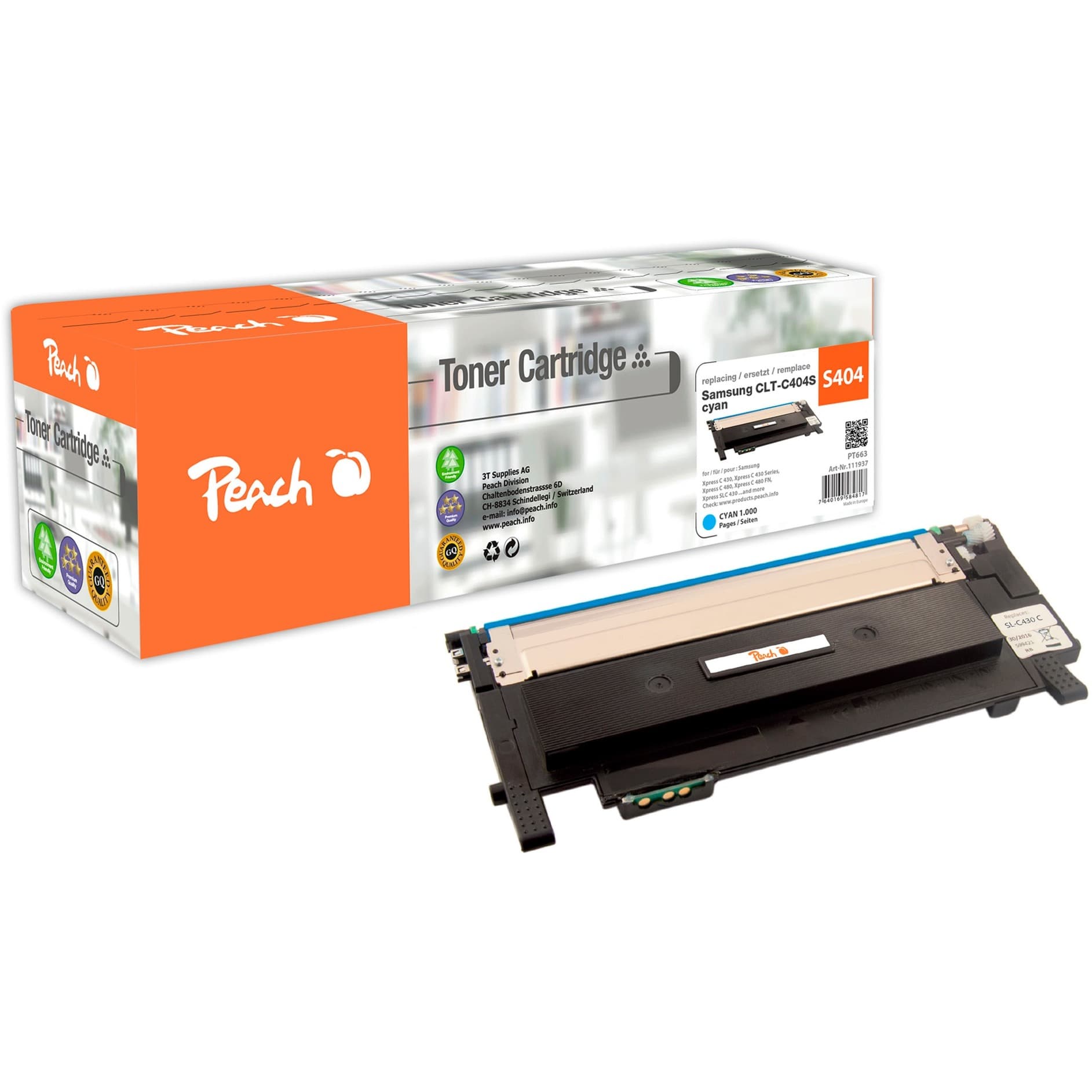 Toner cyan 0F111937 – Bild 1