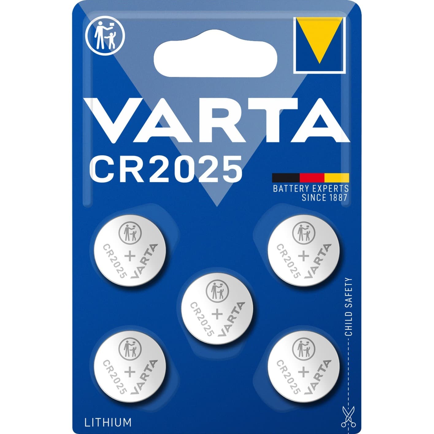 LITHIUM Coin CR2025, Batterie – Bild 1