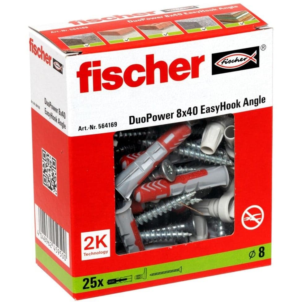 EasyHook Angle DuoPower 8x40, Dübel – Bild 1