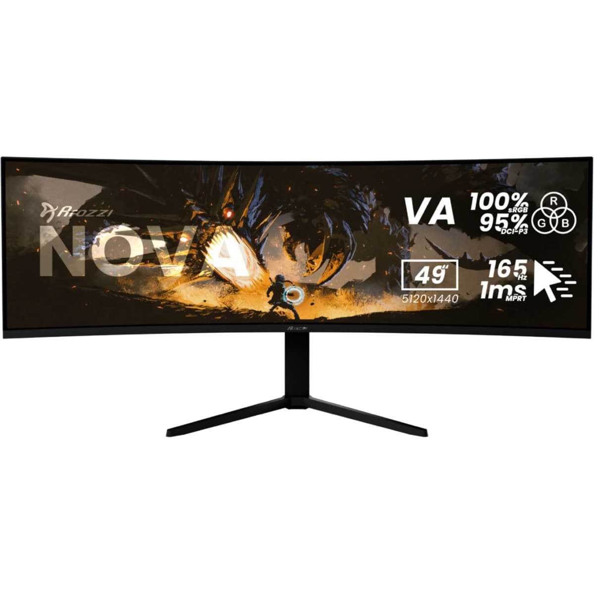 Nova 49TUW165, Gaming-Monitor – Bild 1
