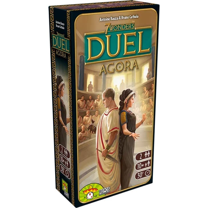 7 Wonders Duel - Agora, Brettspiel – Bild 1