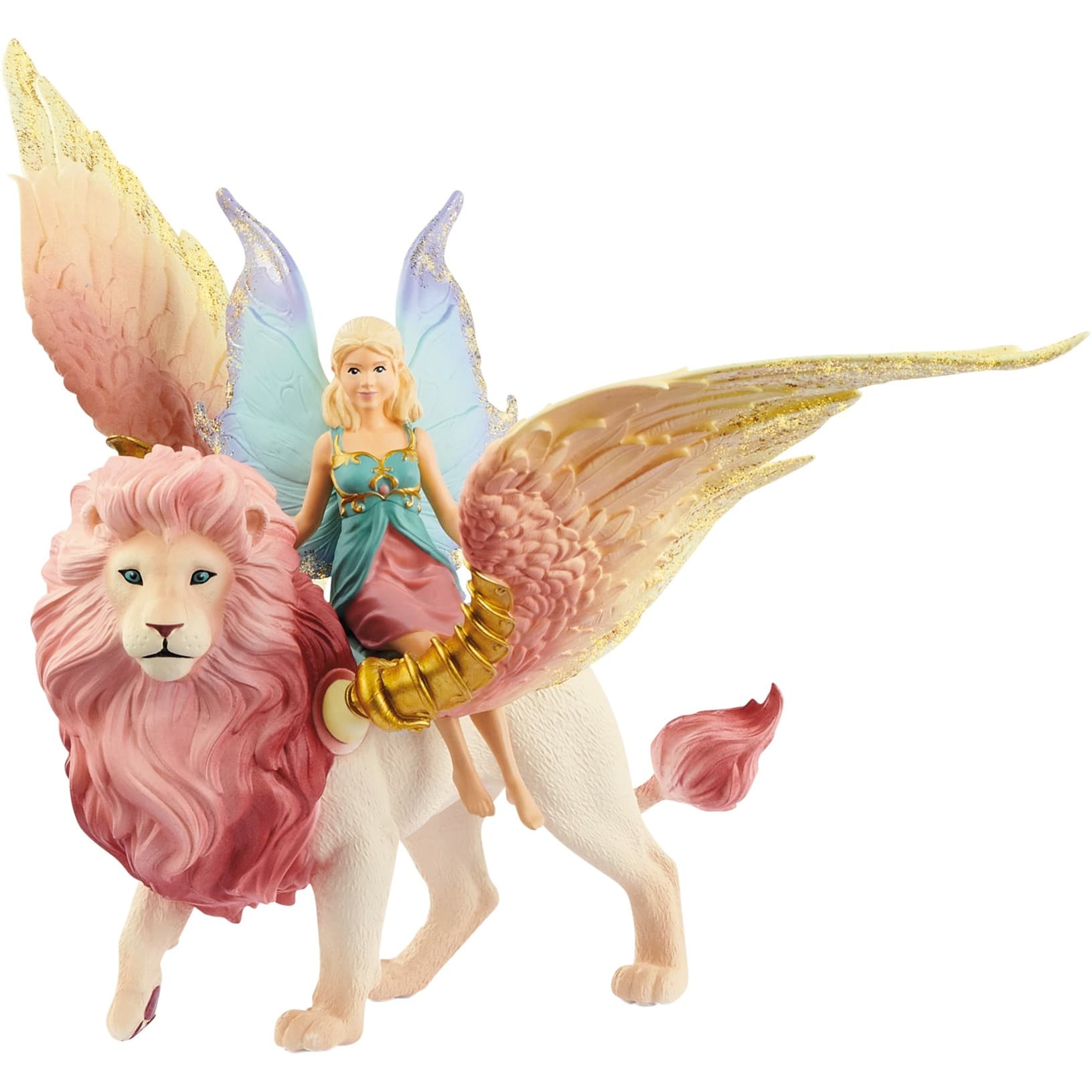 Bayala Elfe auf geflügeltem Löwe, Spielfigur – Bild 1