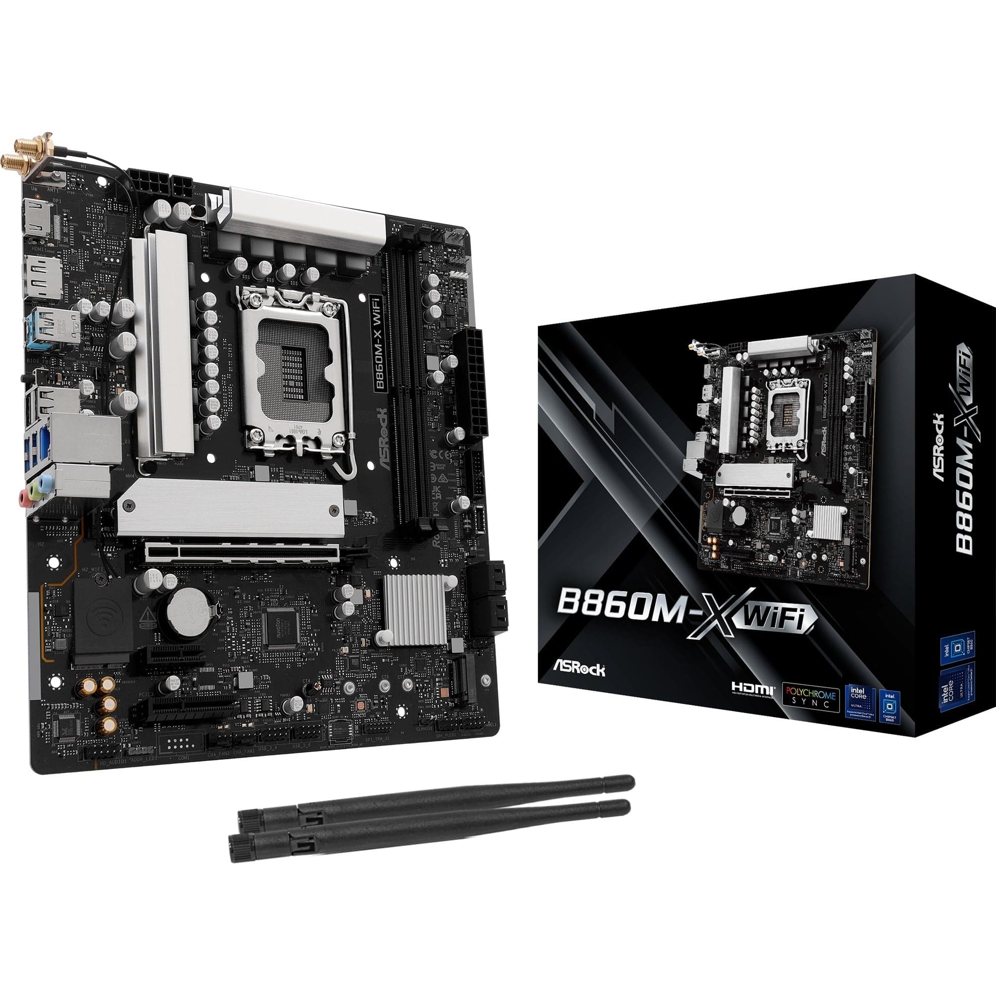 B860M-X WiFi, Mainboard – Bild 1