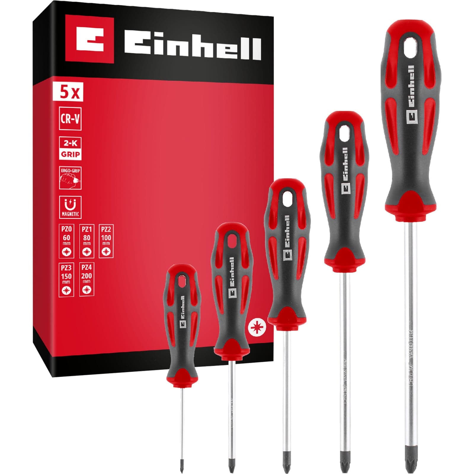 Schraubendreher-Set PZ, 5-teilig