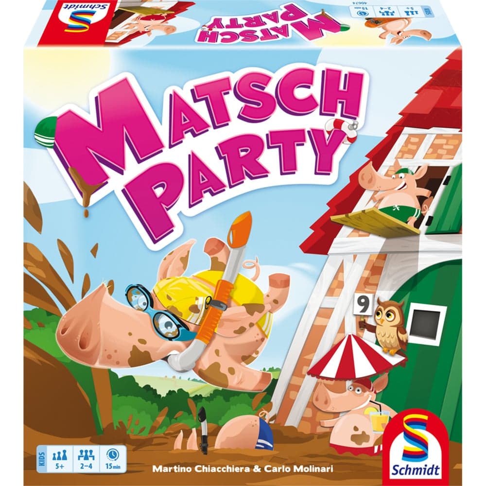 Matsch-Party, Brettspiel – Bild 1