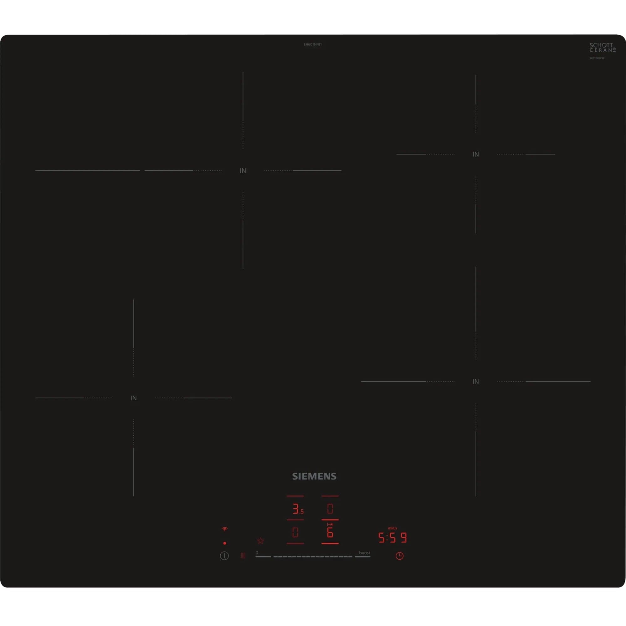 EH601HFB1E iQ300, Autarkes Kochfeld – Bild 1