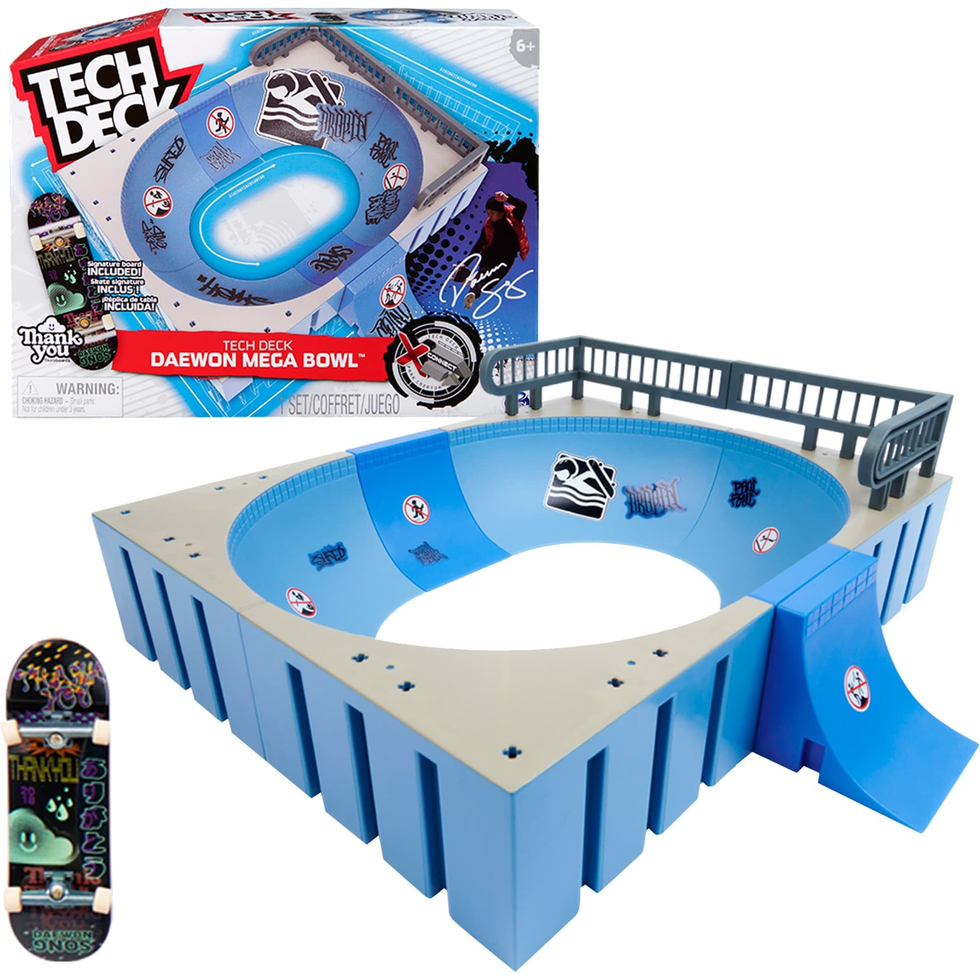 Tech Deck - Mega Bowl, Spielfahrzeug – Bild 1