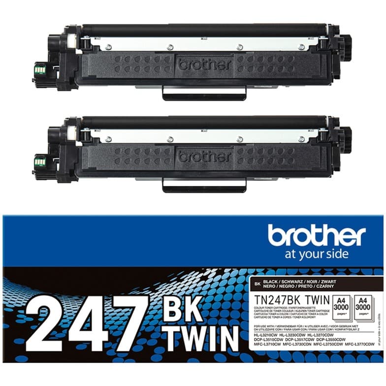 Toner schwarz TN-247BKTWIN – Bild 1