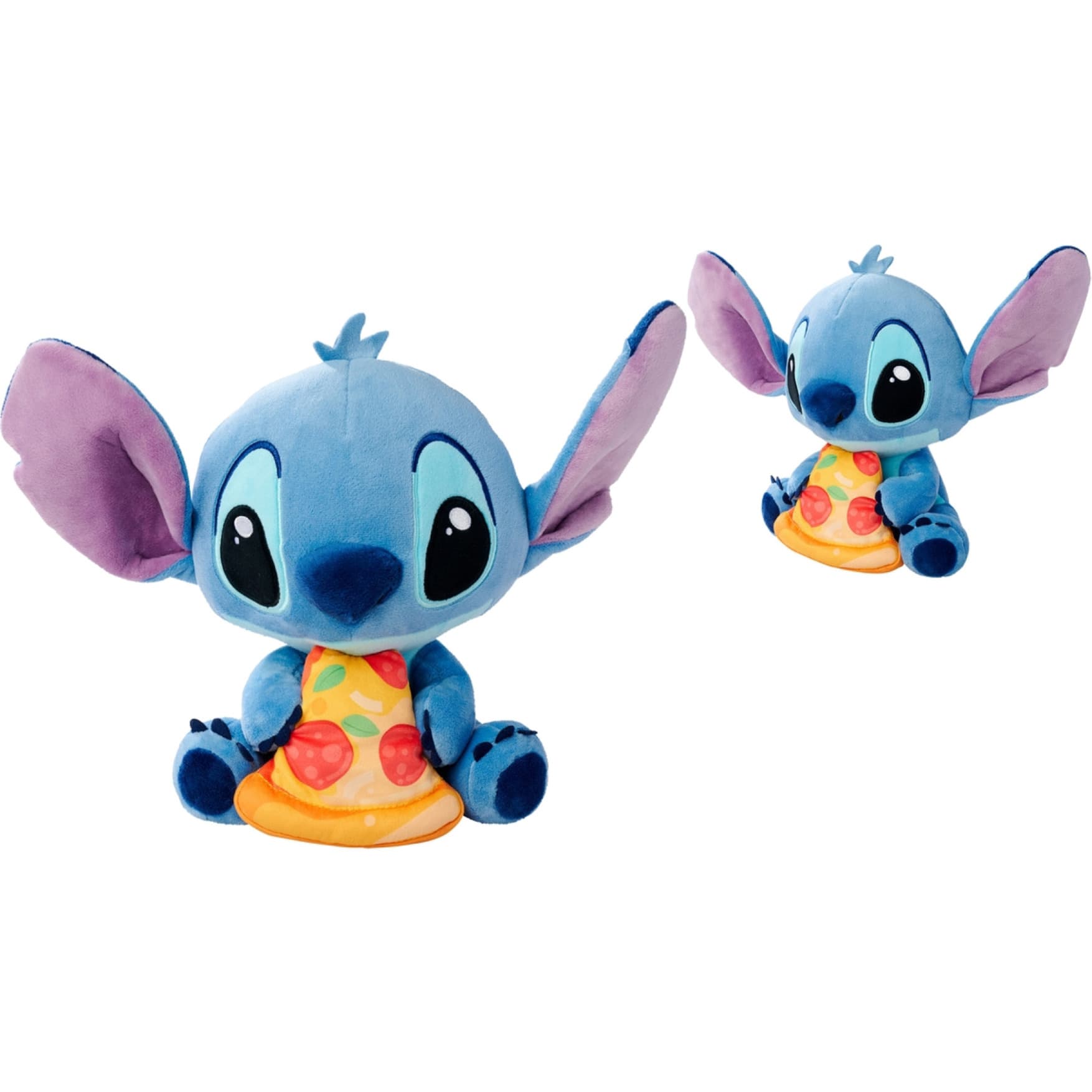 Disney Stitch mit Pizza, Kuscheltier – Bild 1