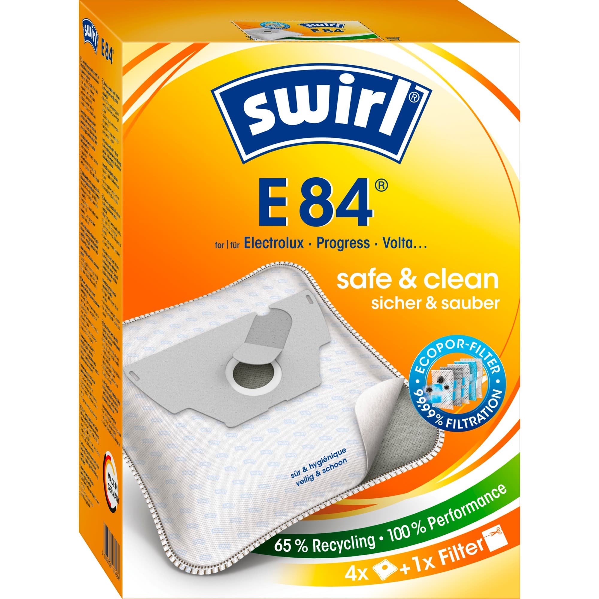 Staubsaugerbeutel E84 EcoPor – Bild 1