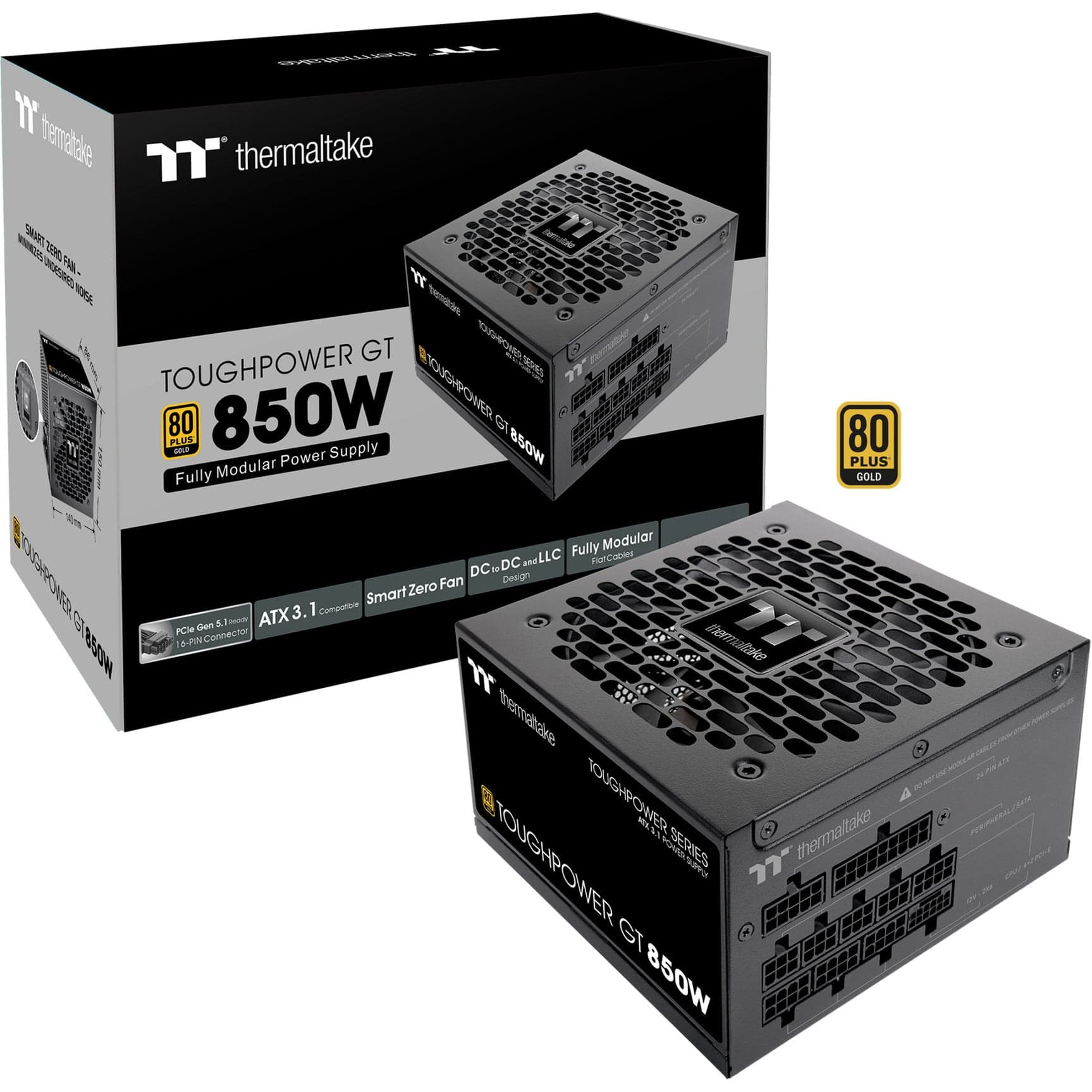 Toughpower GT 850W, PC-Netzteil – Bild 1