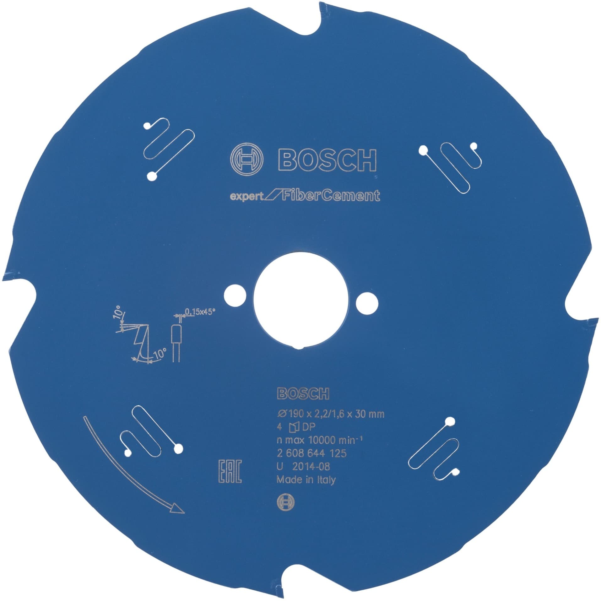 EXPERT Fibre Cement Kreissägeblatt, Ø 190mm, 4Z – Bild 1