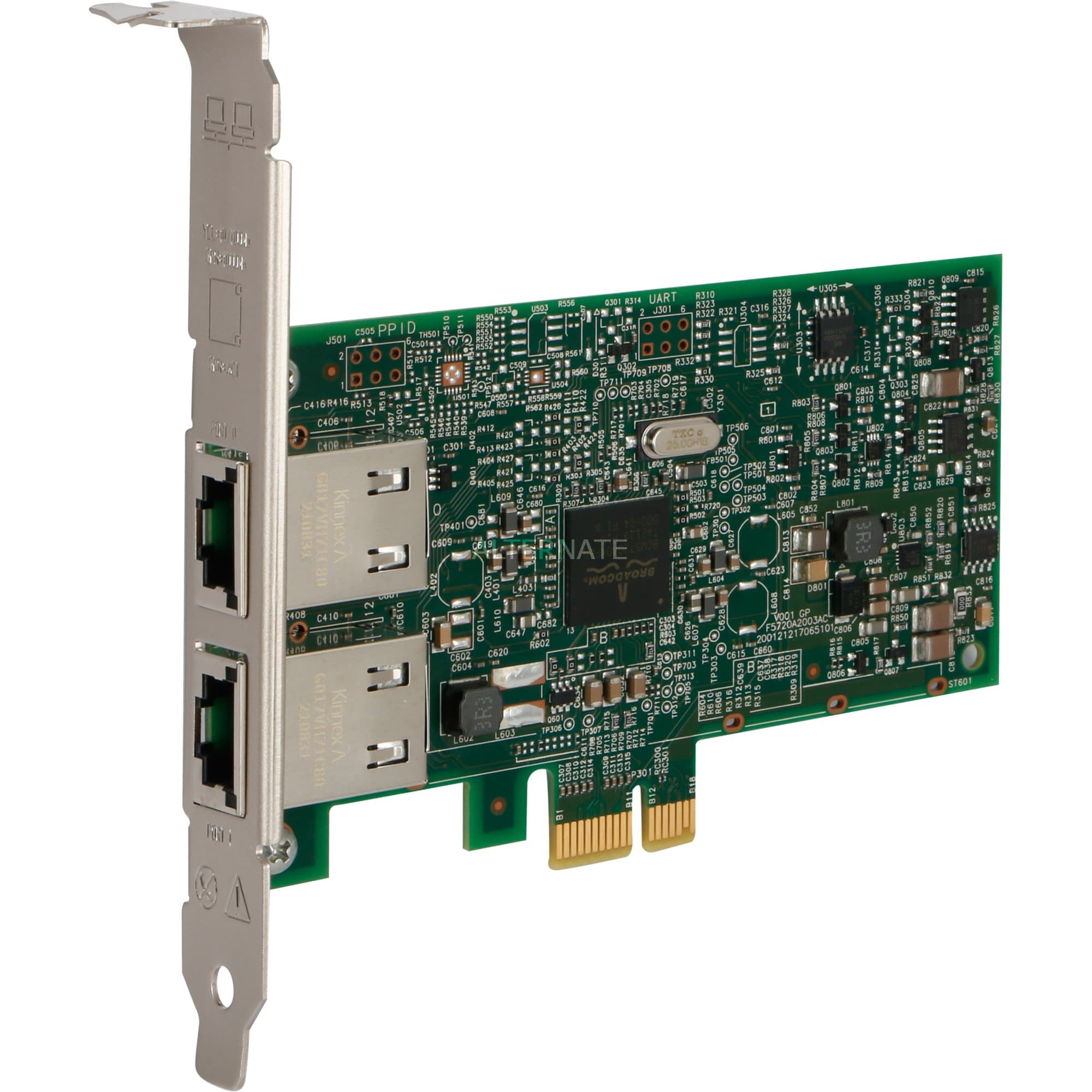 NetXtreme 2x 1GbE, LAN-Adapter – Bild 1