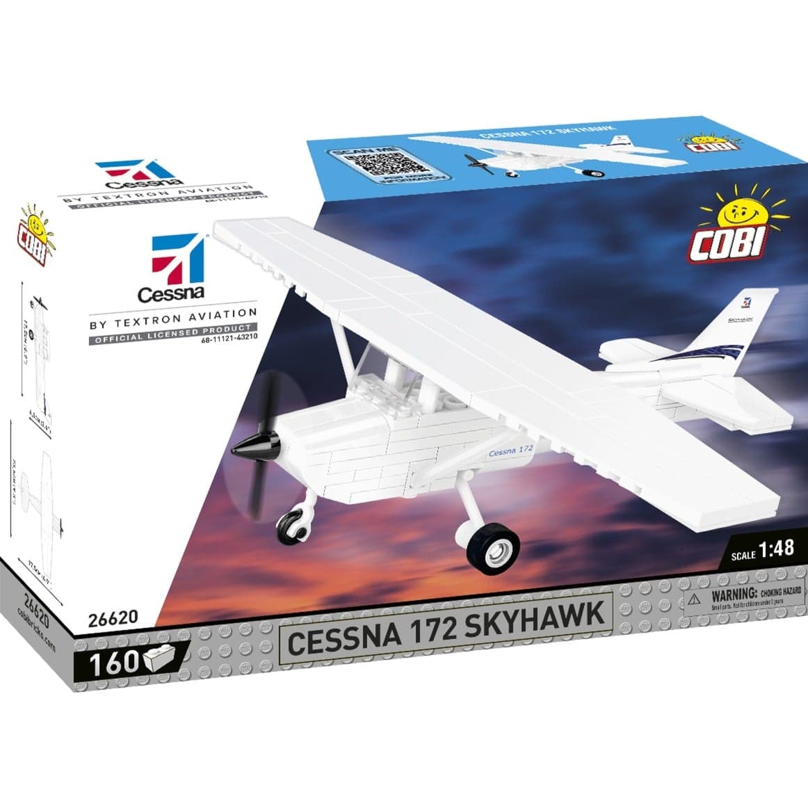 Cessna 172 Skyhawk, Konstruktionsspielzeug – Bild 1