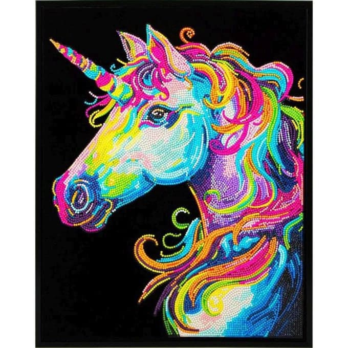 Diamond Painting Einhorn, Basteln – Bild 1
