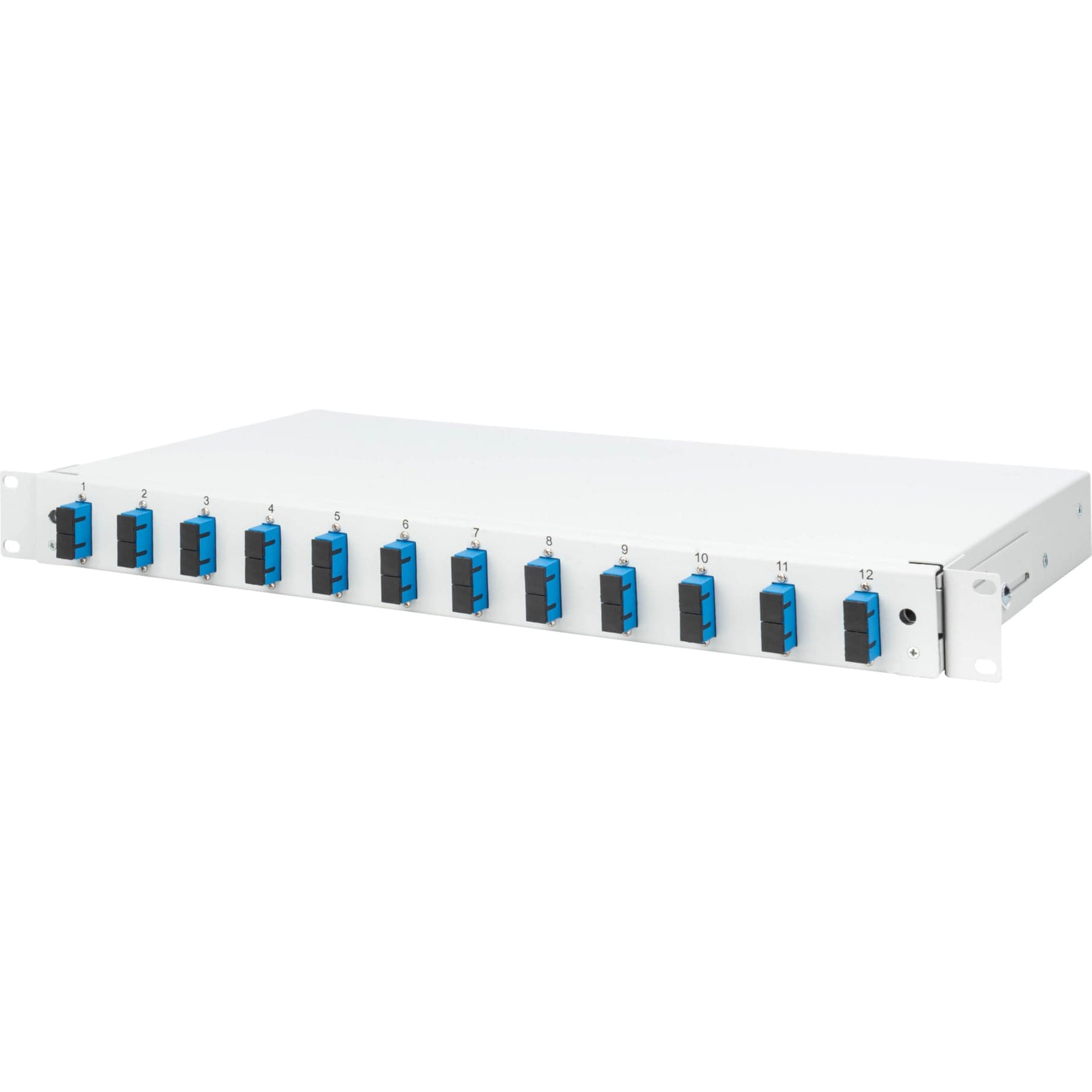 LWL-Spleißbox, bestückt, 12x SC DX, OS2 – Bild 1