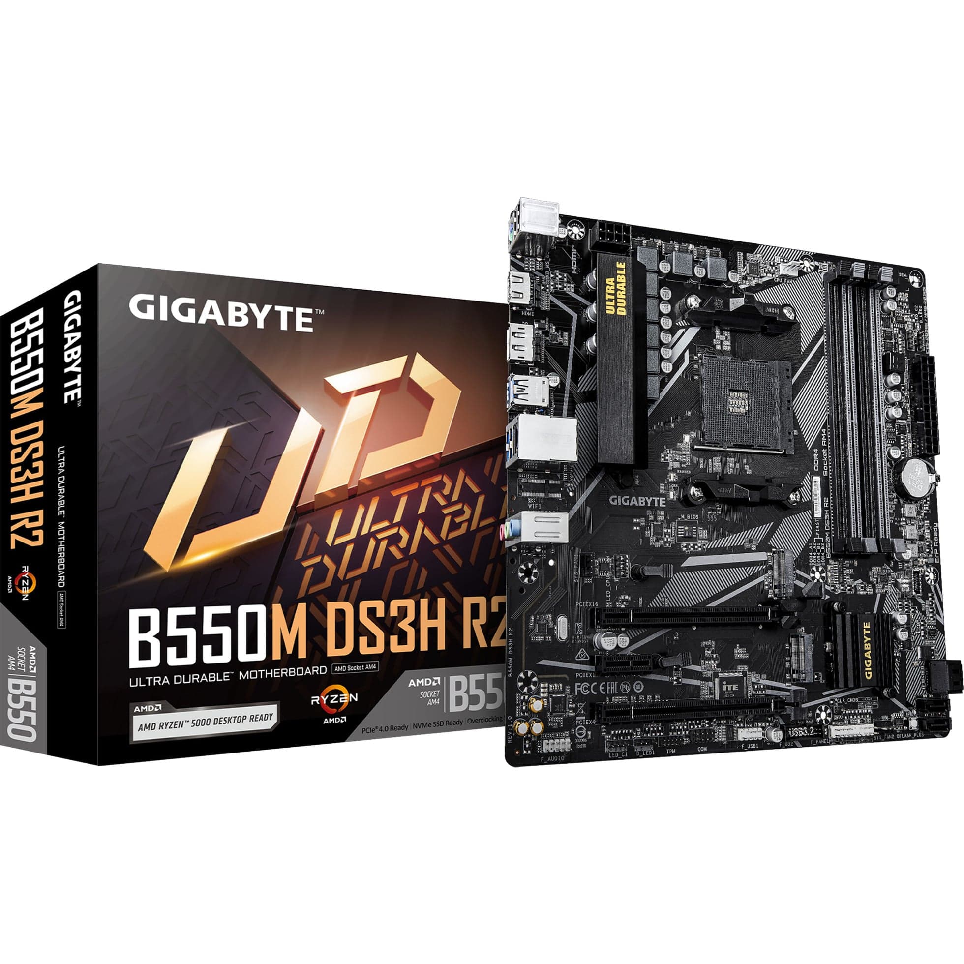 B550M DS3H R2, Mainboard – Bild 1