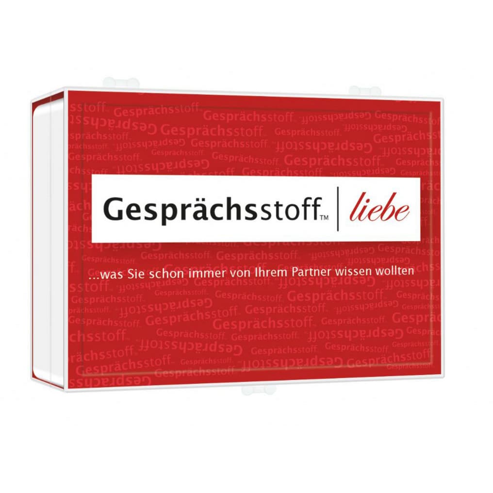 Gesprächsstoff - Liebe, Partyspiel – Bild 1