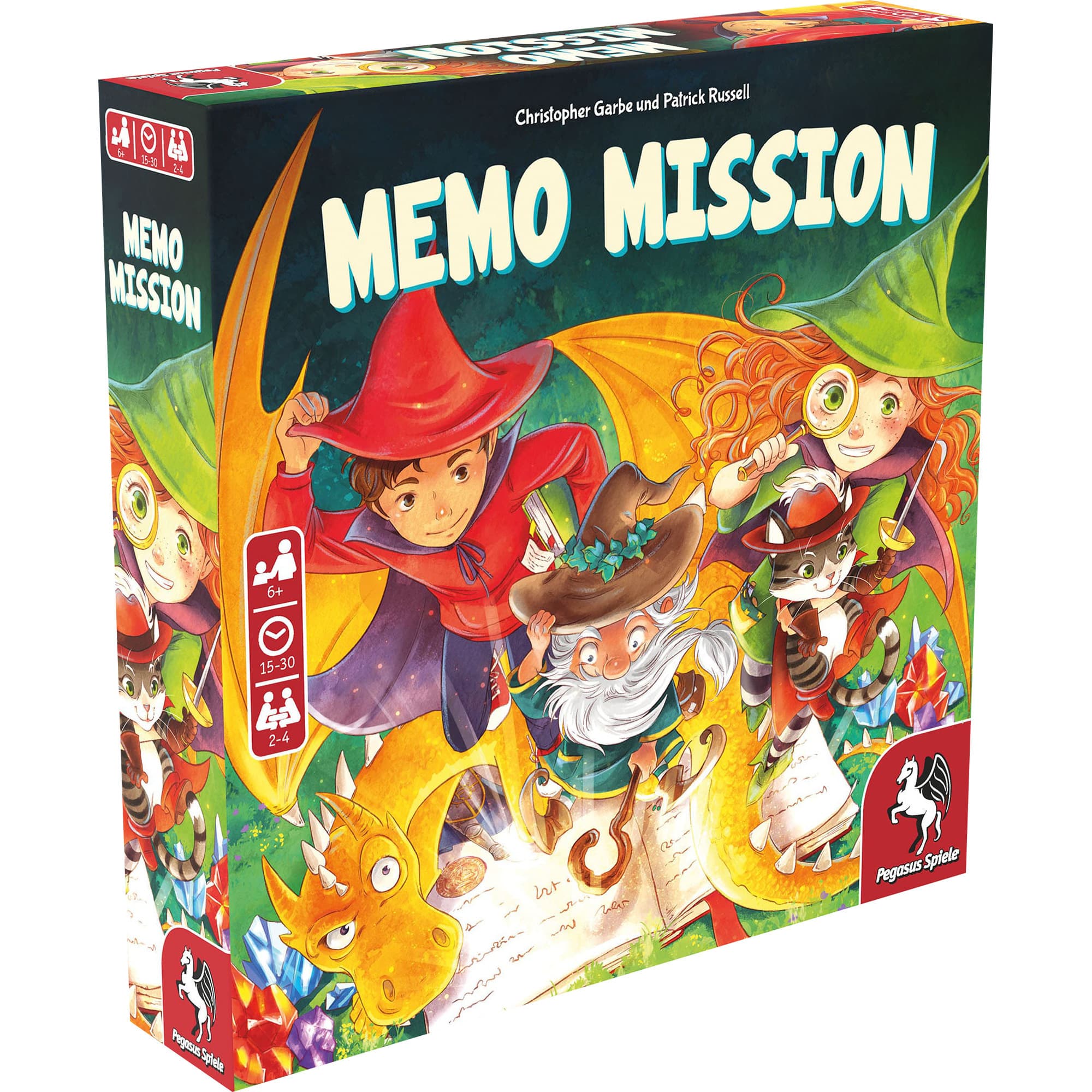 Memo Mission, Brettspiel – Bild 1