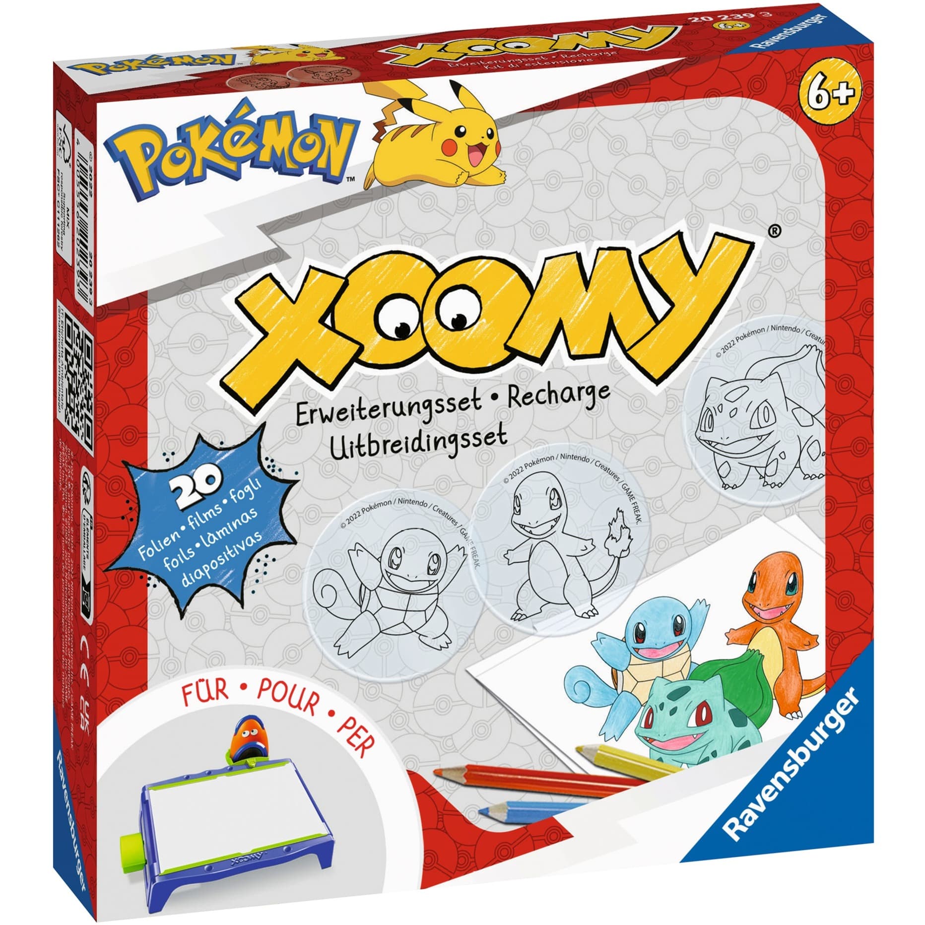 Xoomy Erweiterungsset Pokémon, Malen – Bild 1