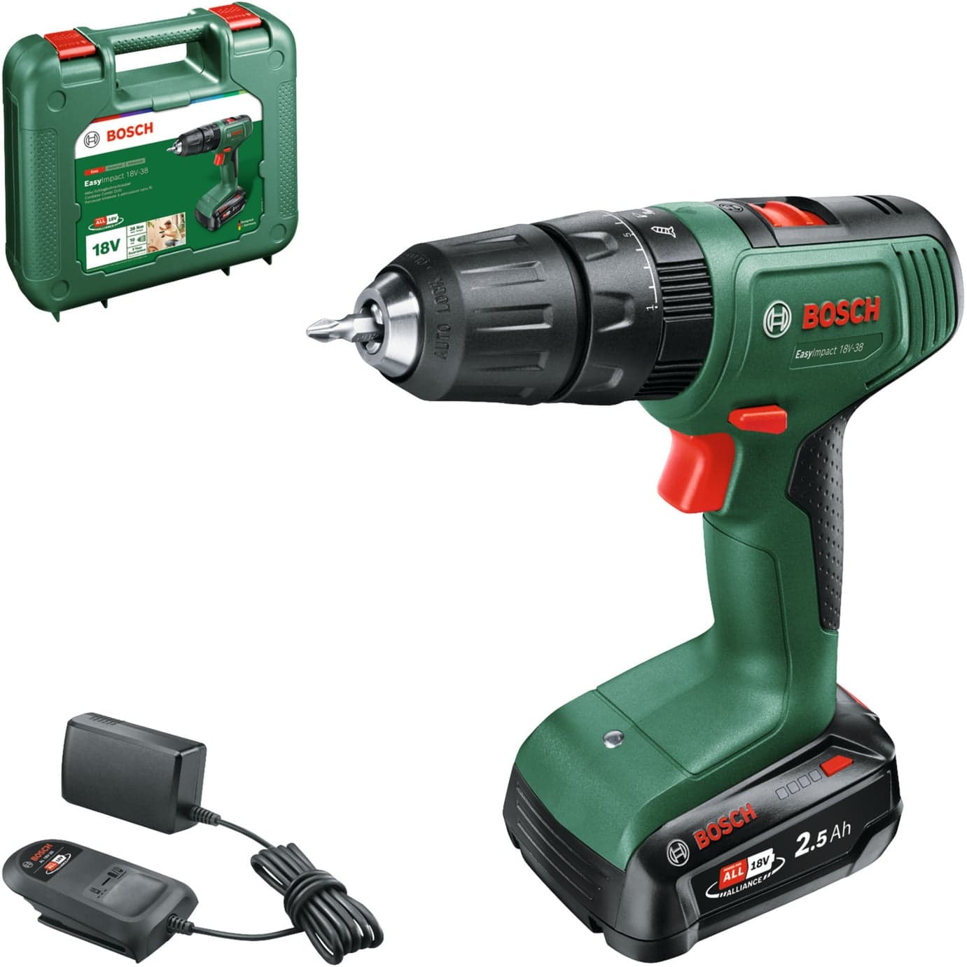 Akku-Schlagbohrschrauber EasyImpact 18V-38