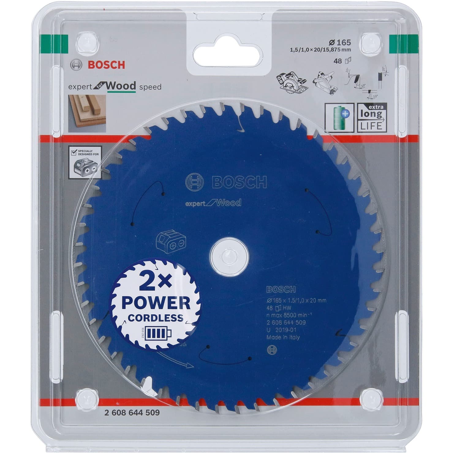EXPERT Wood Kreissägeblatt, Ø 165mm, 48Z – Bild 1