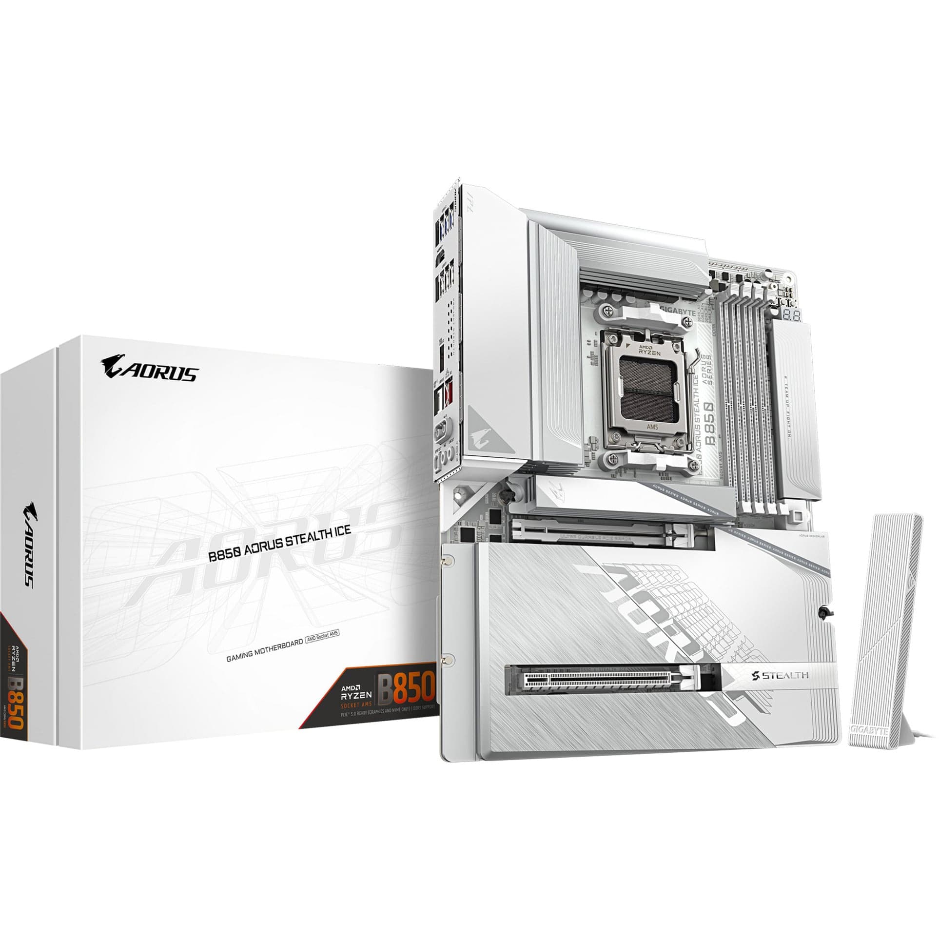 B850 AORUS STEALTH ICE, Mainboard