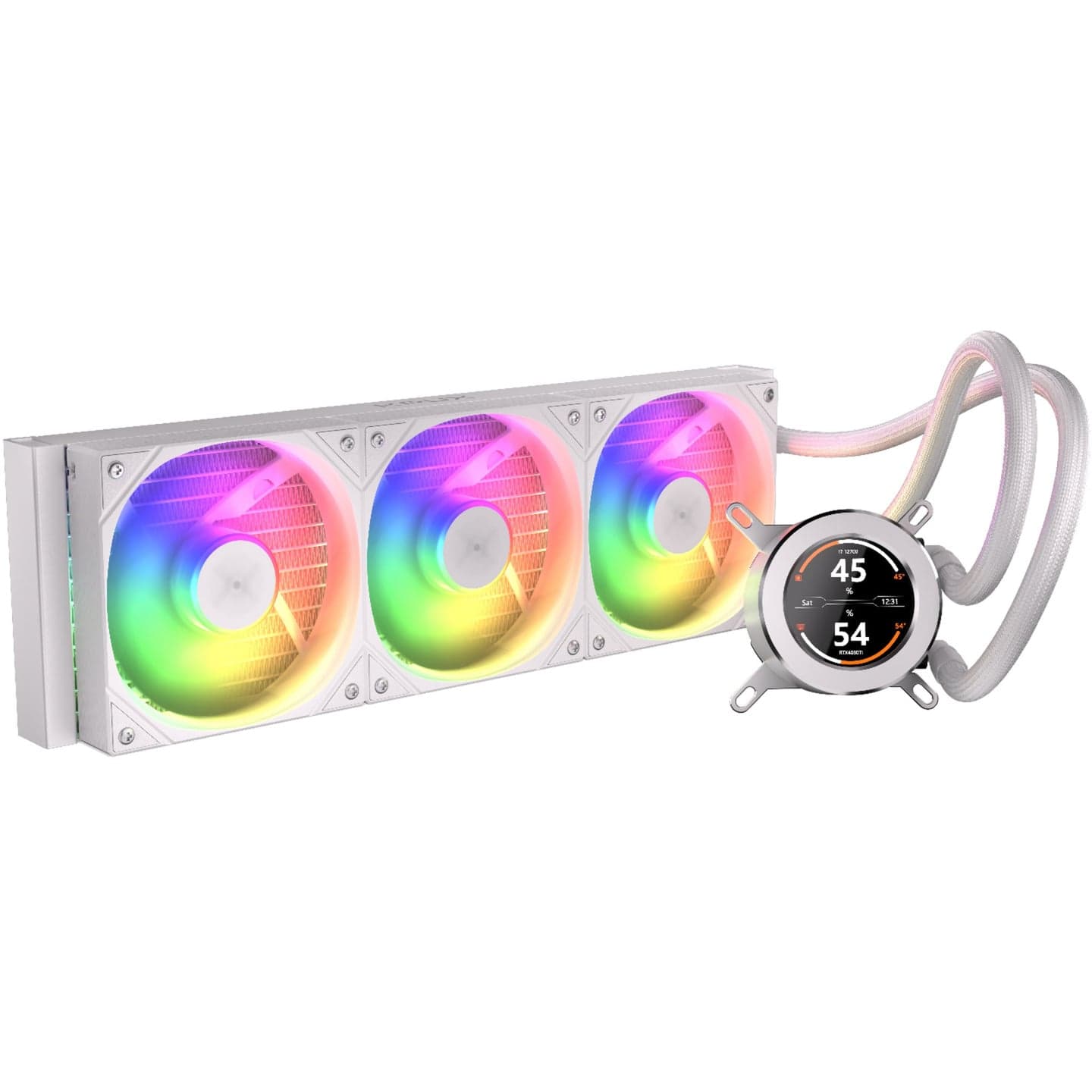 HydroGlance 360 LCD White, Wasserkühlung – Bild 1