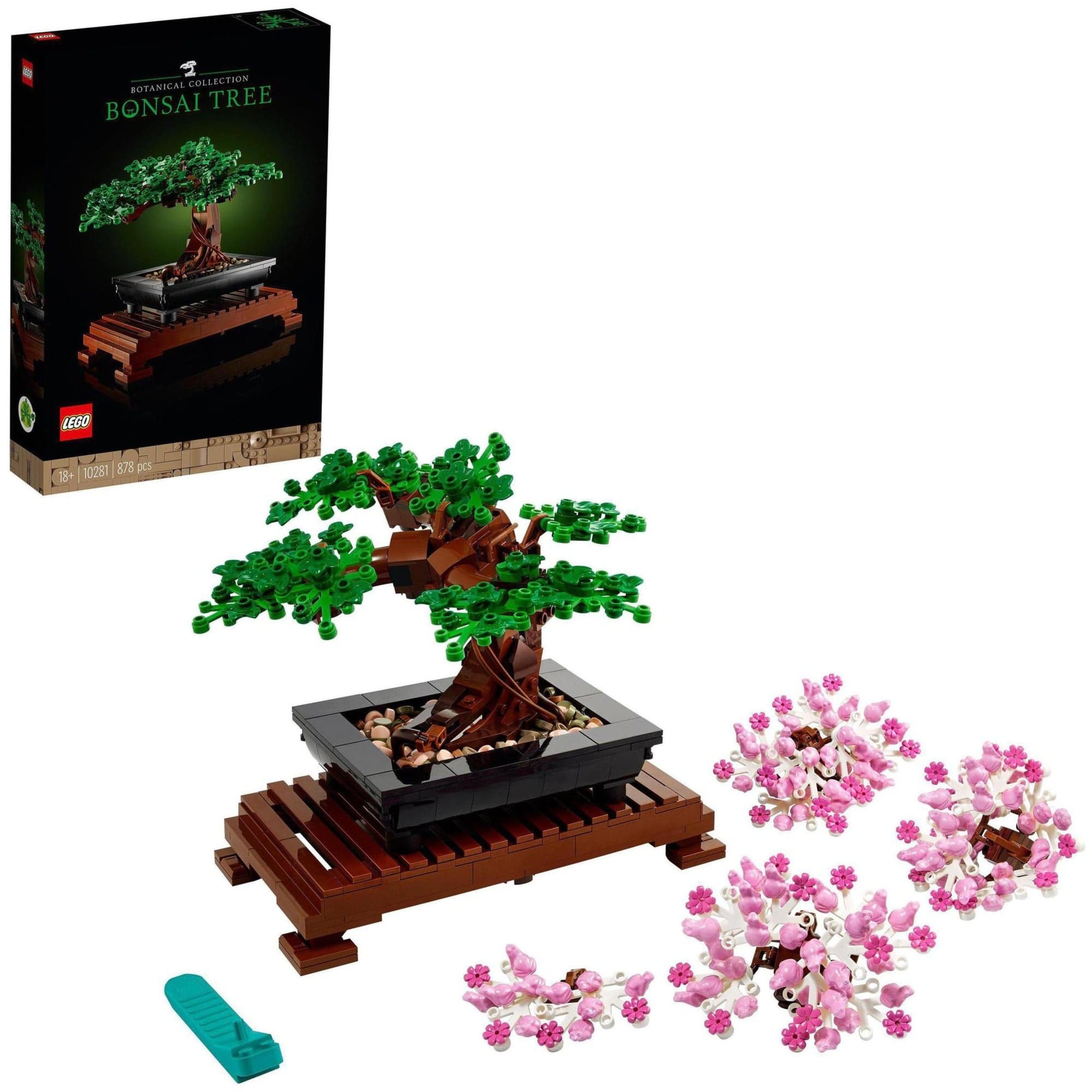 10281 Icons Bonsai Baum, Konstruktionsspielzeug – Bild 1