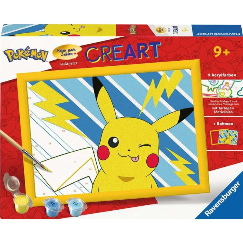 CreArt - Freches Pikachu, Malen – Bild 1