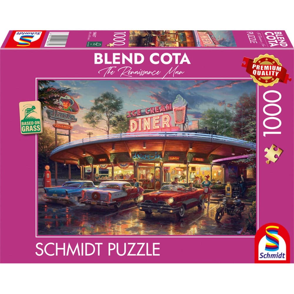 Blend Cota: American Diner, Puzzle – Bild 1