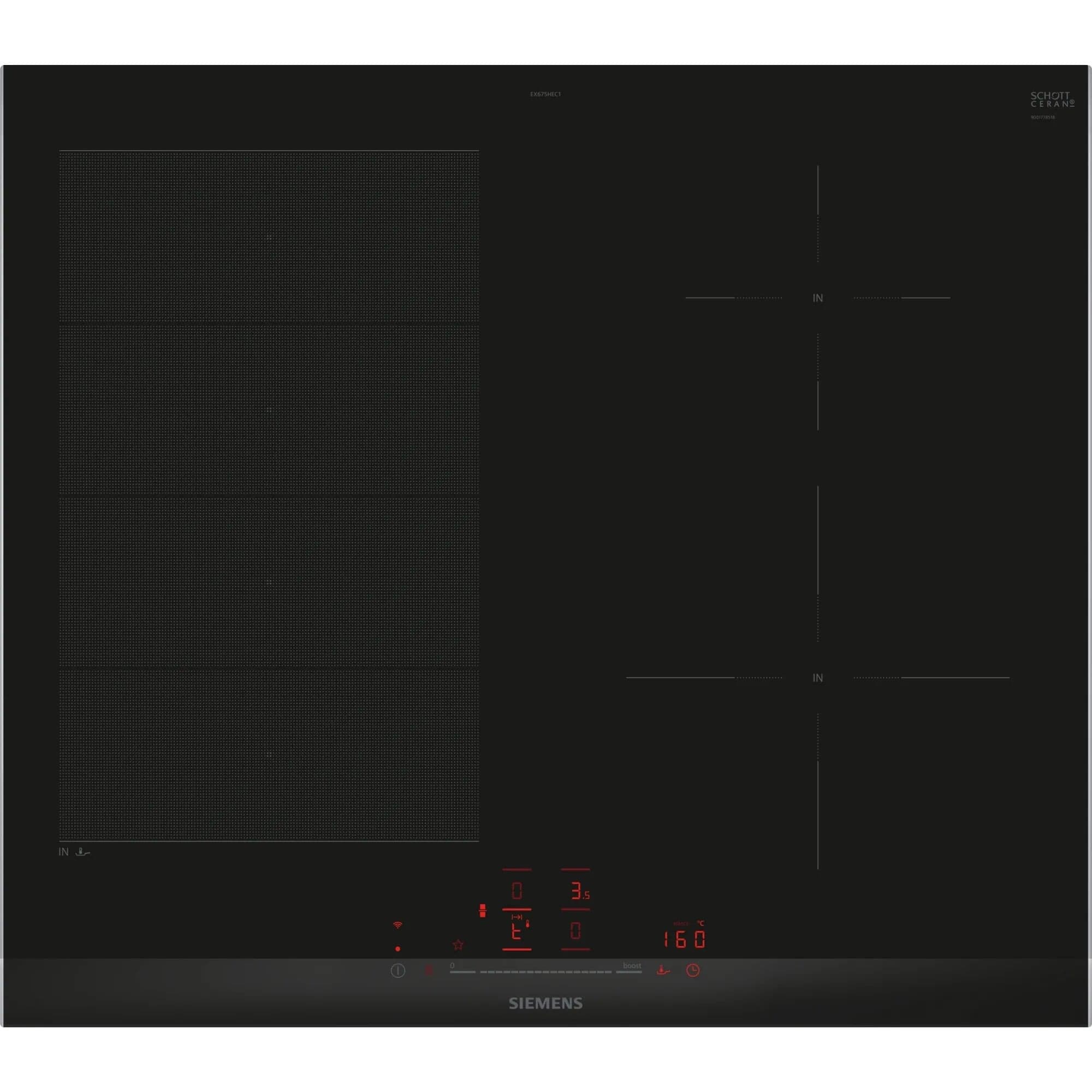 EX675HEC1E iQ700, Autarkes Kochfeld – Bild 1