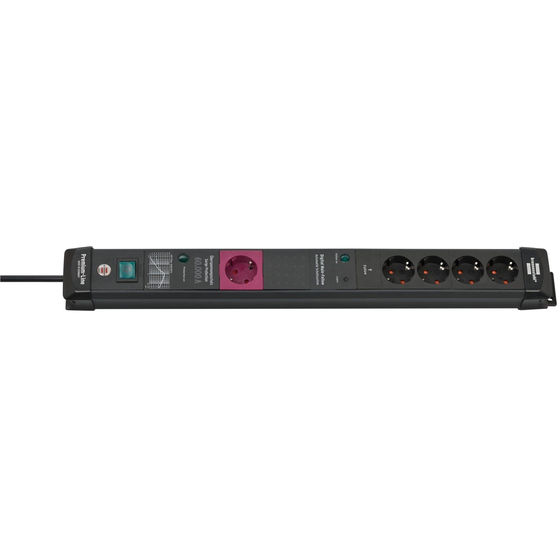 Premium-Line Steckdosenleiste 5-fach