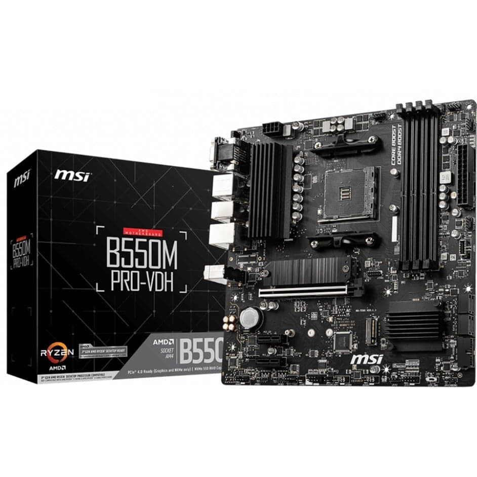 B550M PRO-VDH, Mainboard – Bild 1