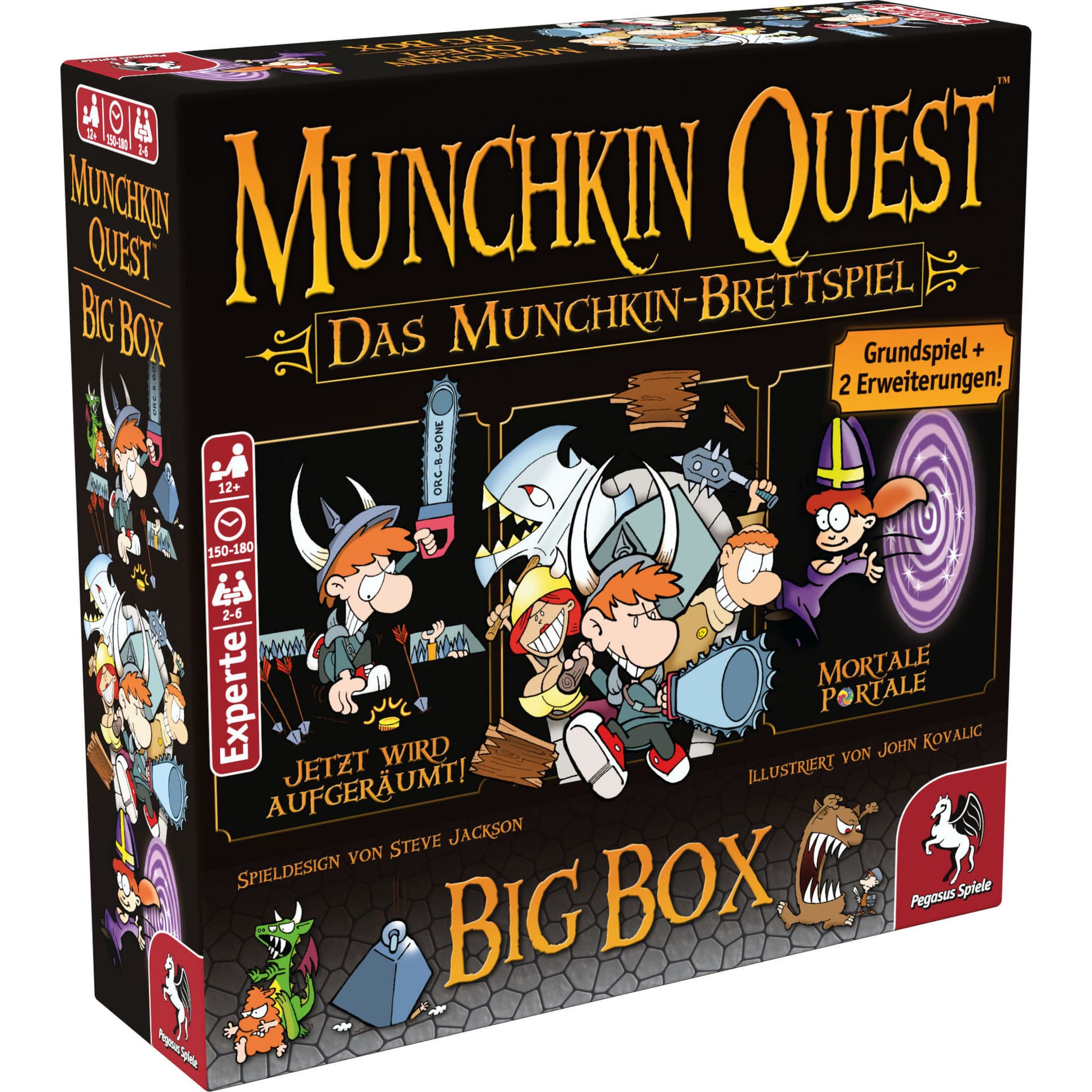 Munchkin Quest Big Box, Brettspiel – Bild 1