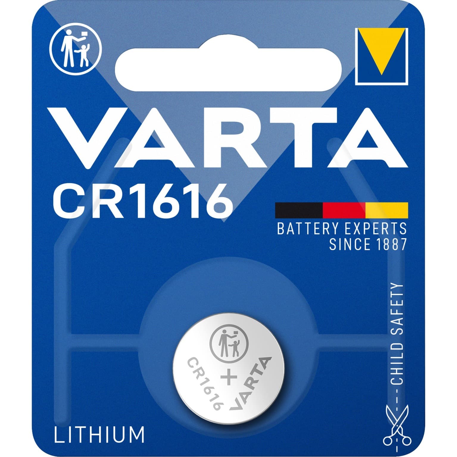 Professional CR1616, Batterie – Bild 1