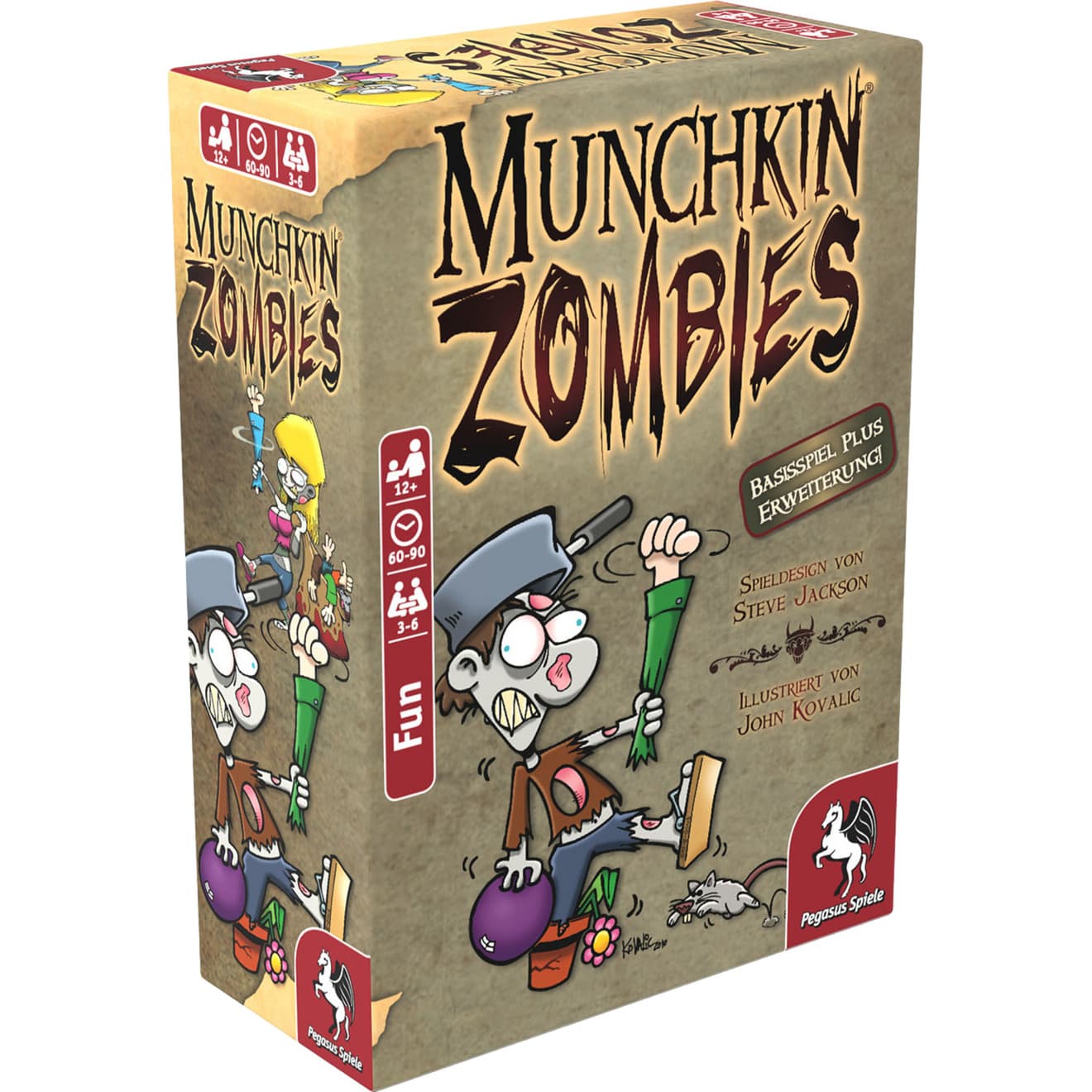 Munchkin Zombies 1+2, Kartenspiel – Bild 1