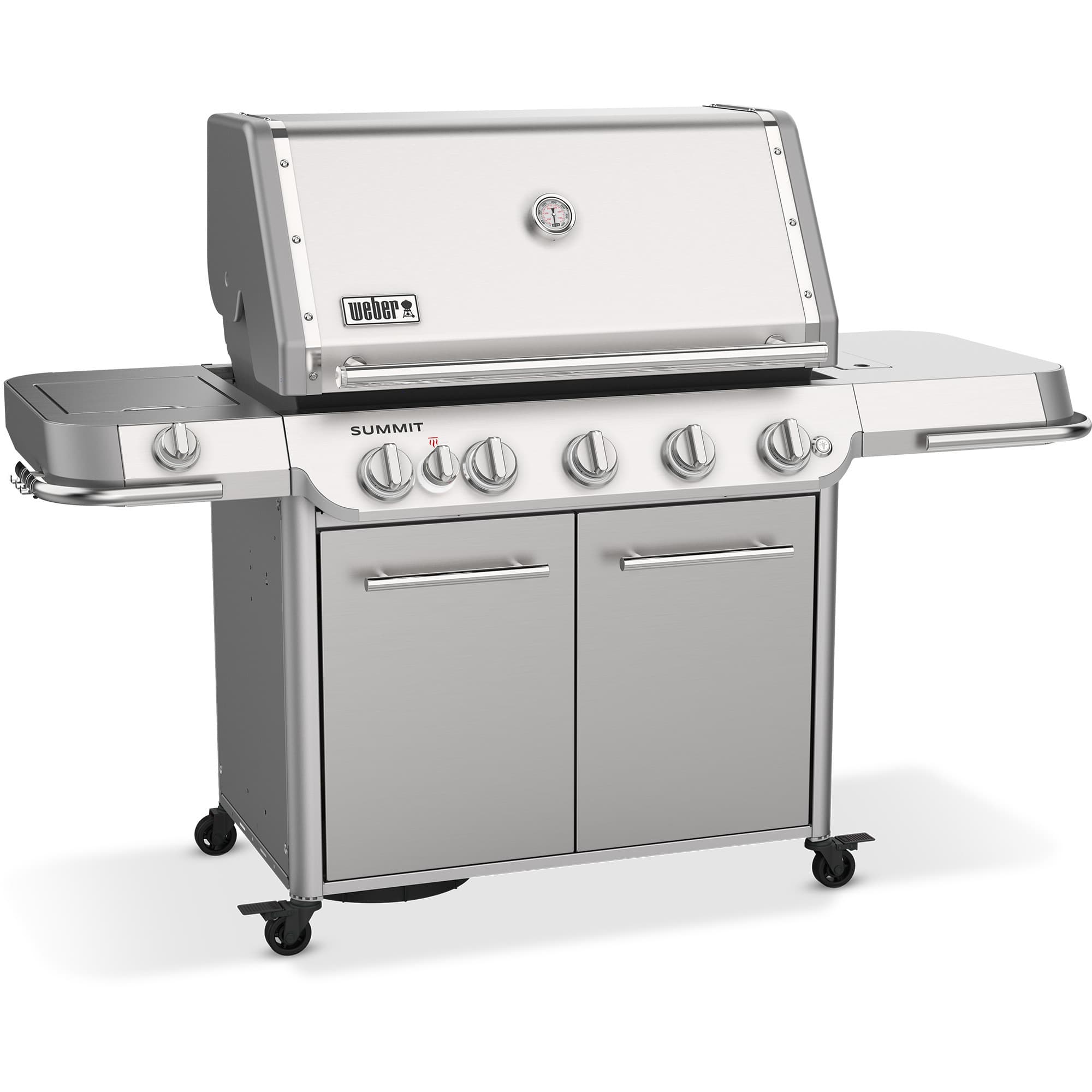 Gasgrill Summit FS38 S, Edelstahl – Bild 1