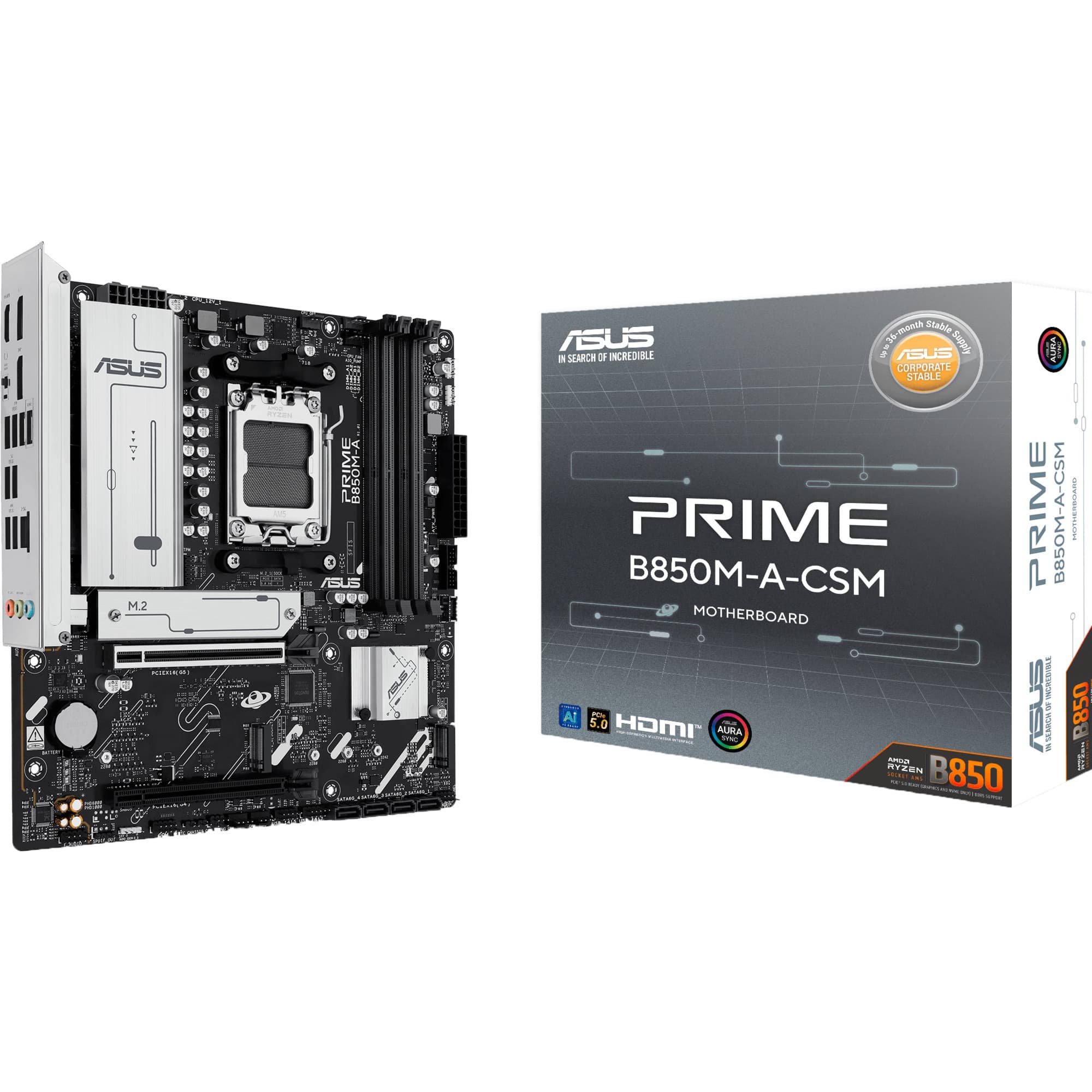 PRIME B850M-A-CSM, Mainboard – Bild 1