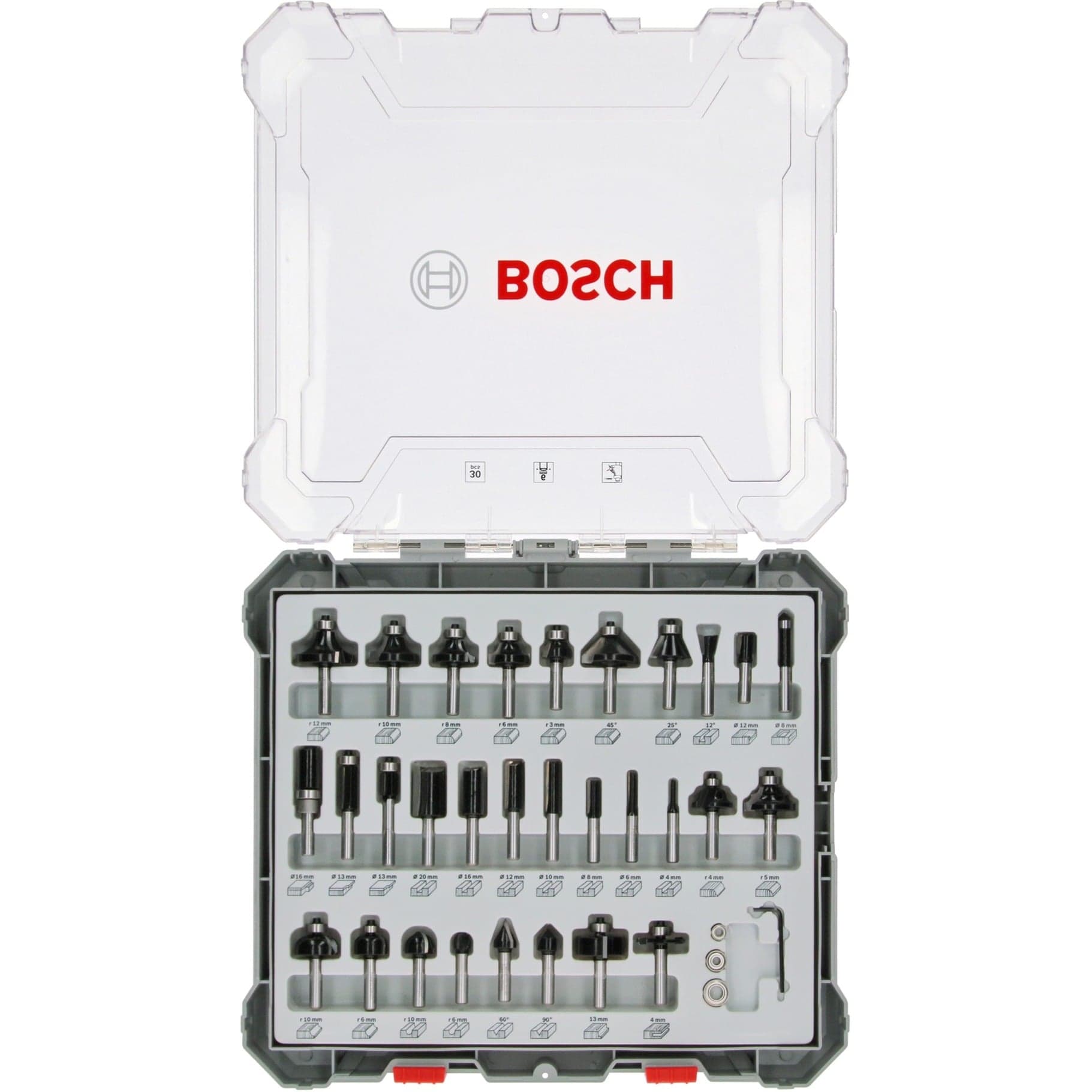 Fräser-Set, 30-teilig – Bild 1