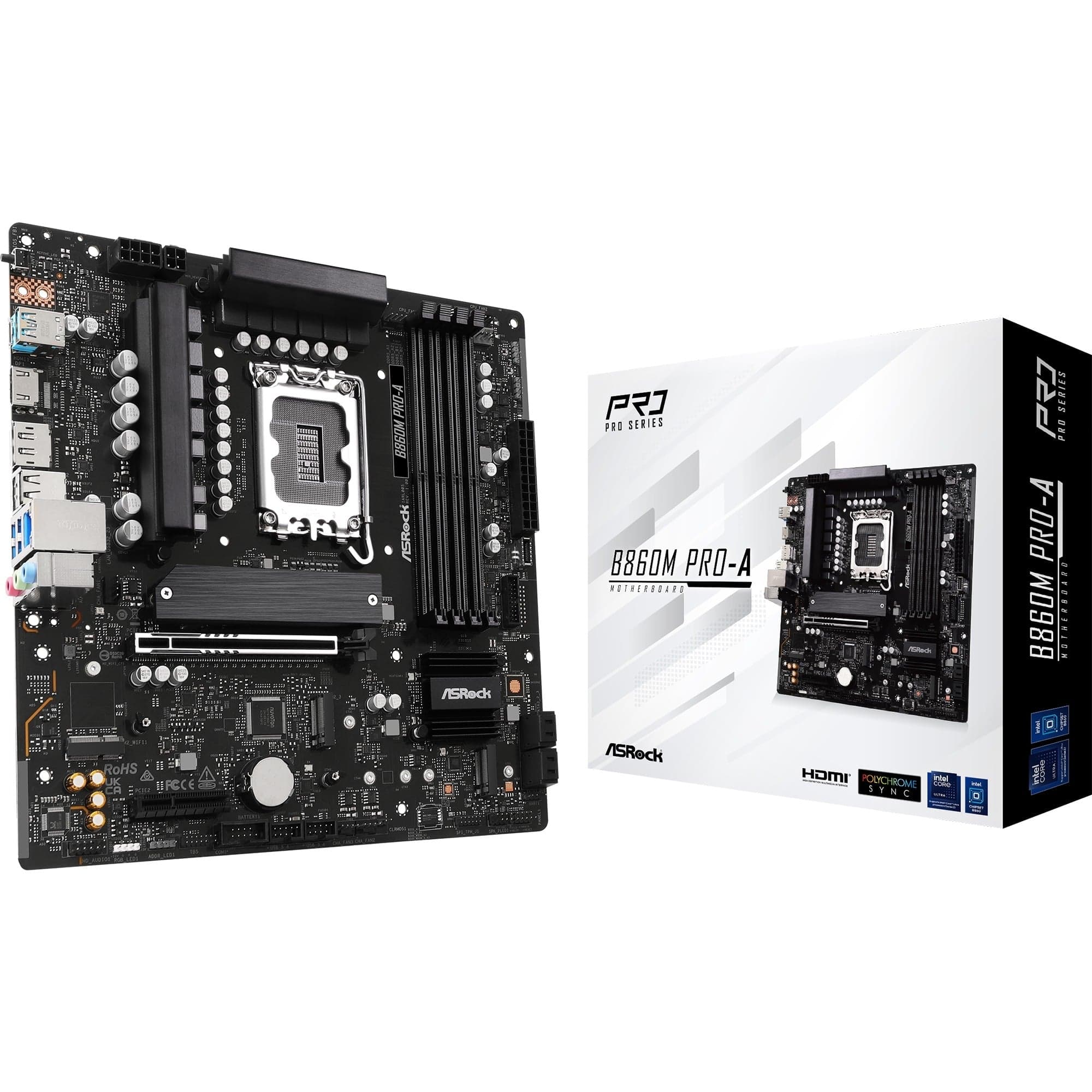 B860M Pro-A, Mainboard – Bild 1