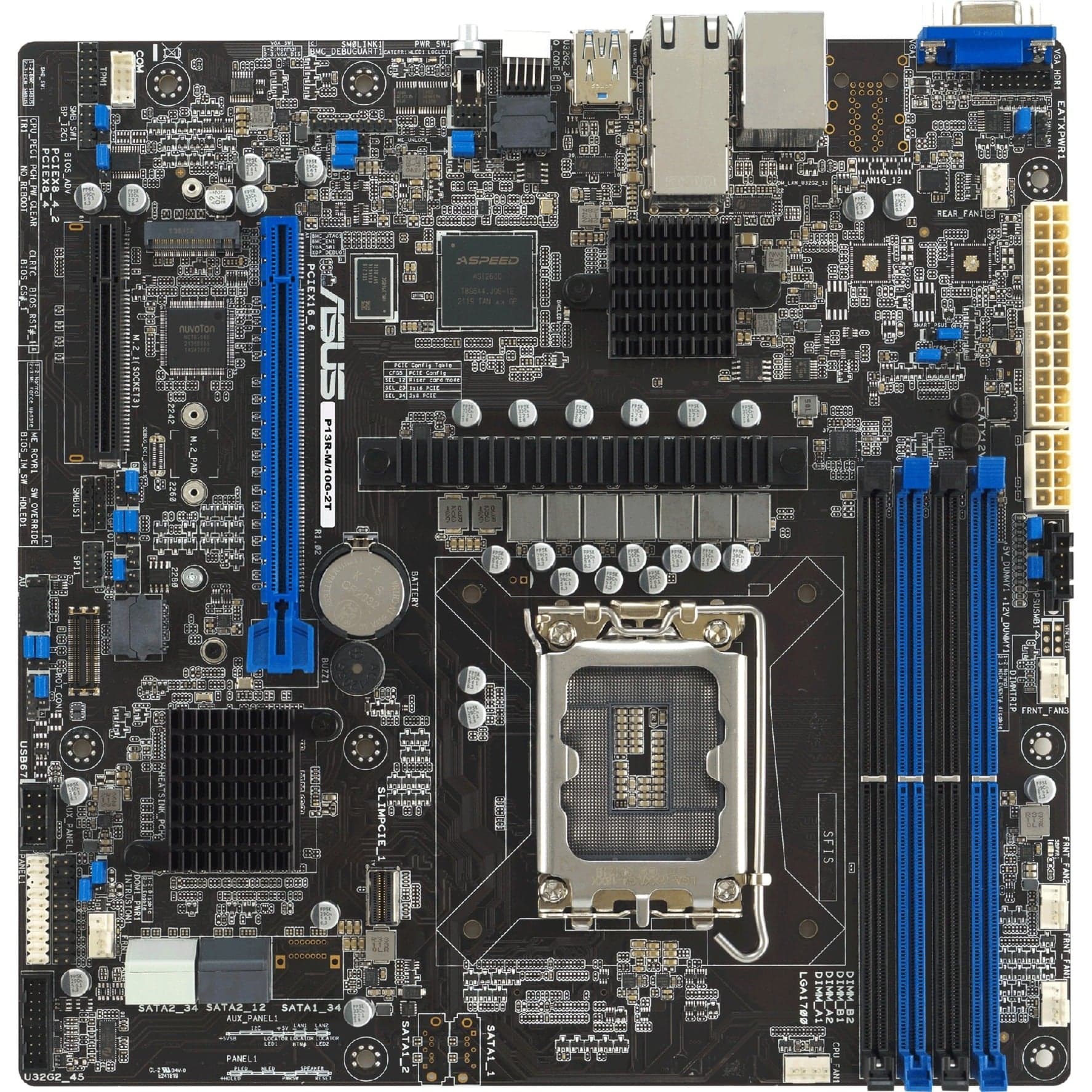 P13R-M/10G-2T, Mainboard