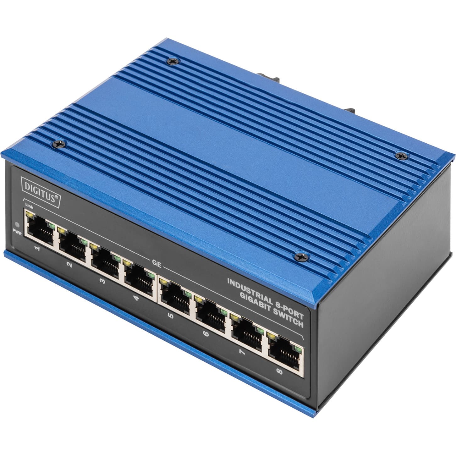 8 Port Gigabit Ethernet, Switch – Bild 1