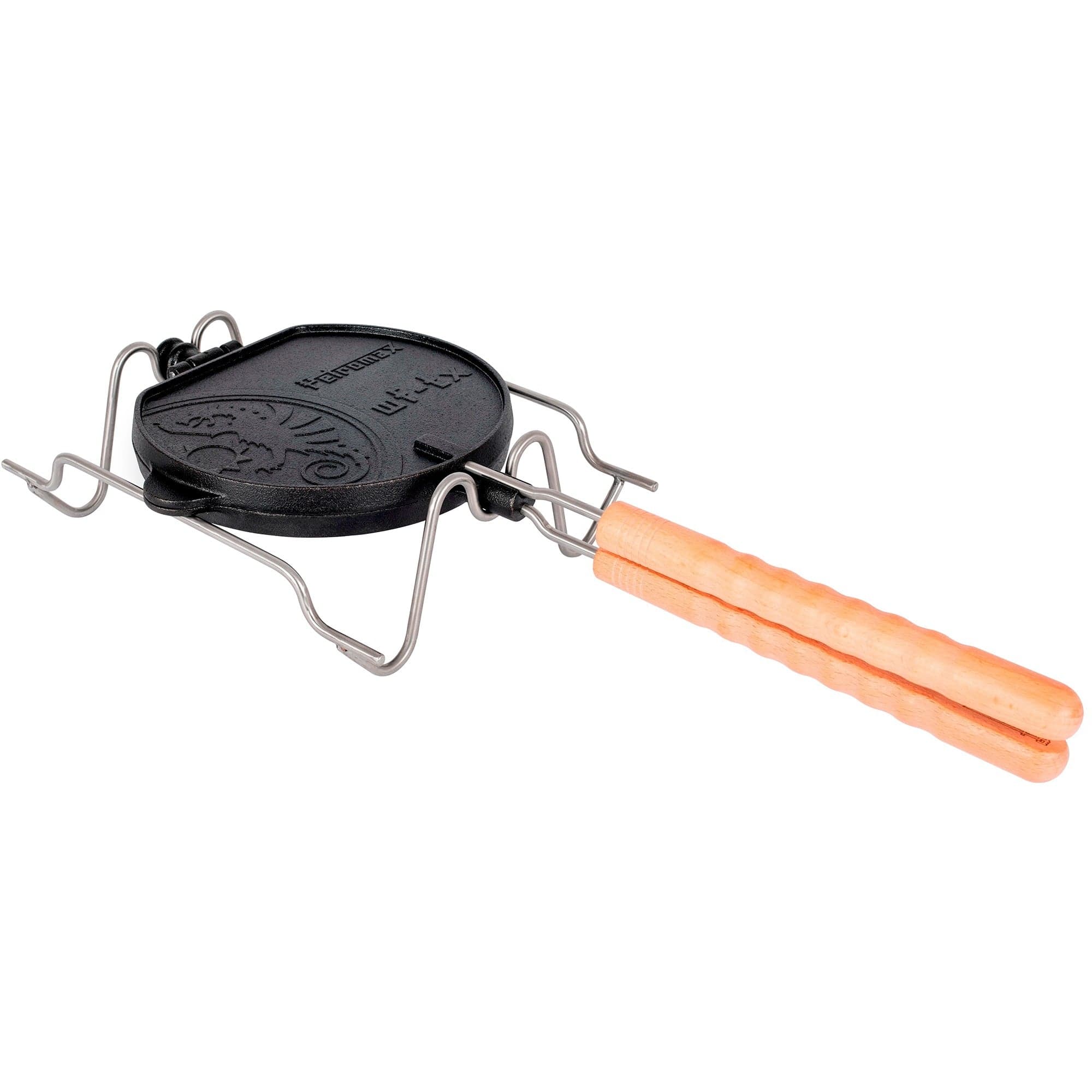 Wende-Waffeleisen wf-tx, Gusseisen