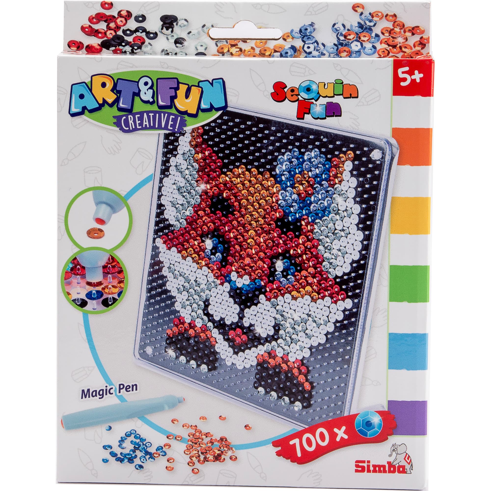 Art & Fun Sequin Fuchs, Basteln – Bild 1